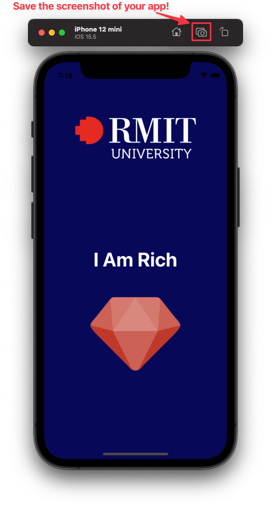 Simulator Screenshot